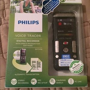 Philips voice tracker recorder